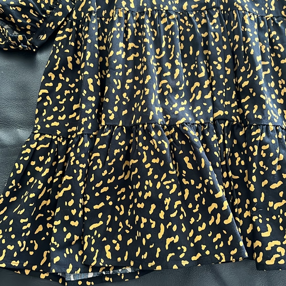 NWT Nine West Animal Print Swing Dress - Picture 6 of 10